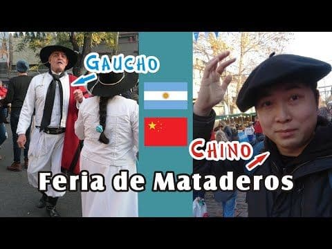 Media image for Un chino explorando la Feria de Mataderos | 探索阿根廷的民俗集市