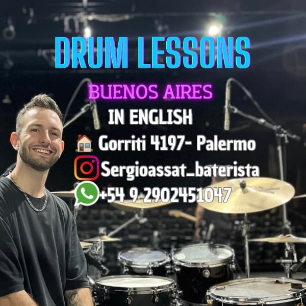 DRUM LESSONS SERGIO